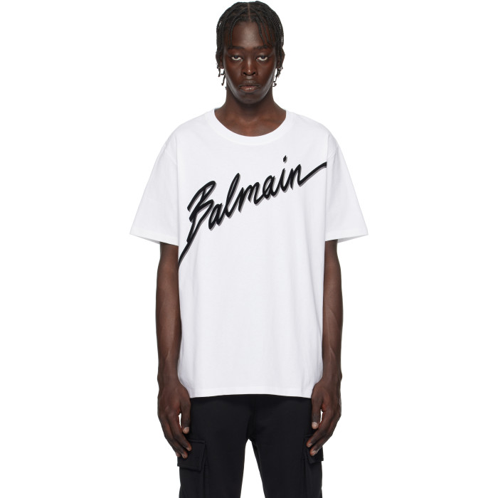 Balmain Letter logo T-shirt