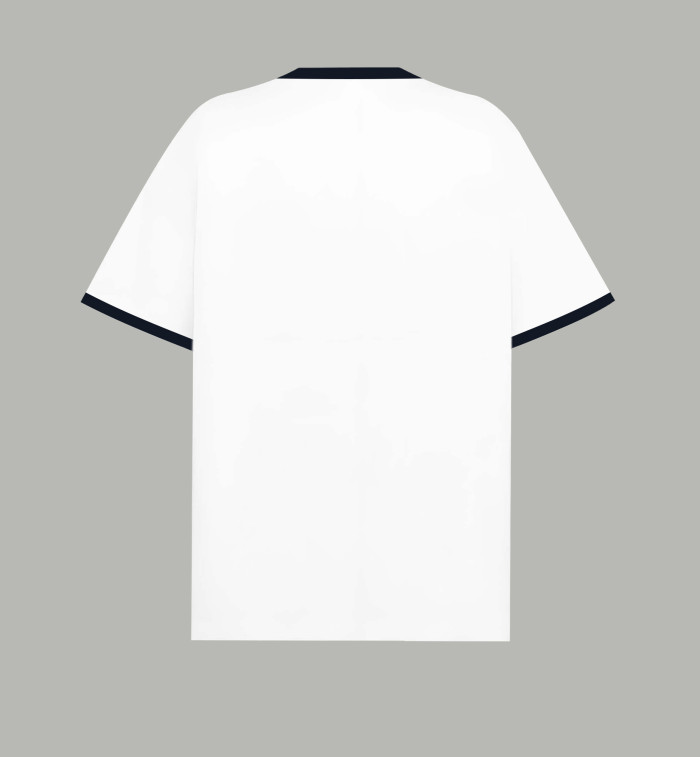 Dior T-Shirt Cotton and Linen Jersey with Miss Dior