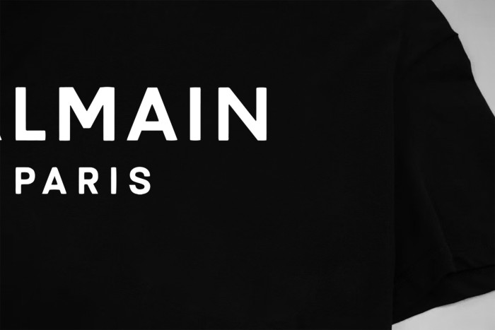Balmain Printed Paris short-sleeved T-shirt