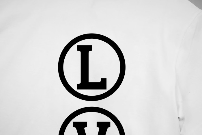 Louis Vuitton Pharrell & Nigo logo cotton short-sleeved T-shirt