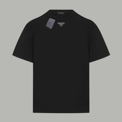 Prada triangle-logo Cotton T-shirt
