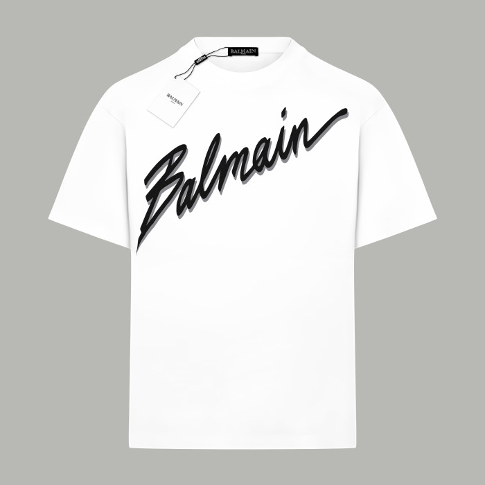 Balmain Letter logo T-shirt