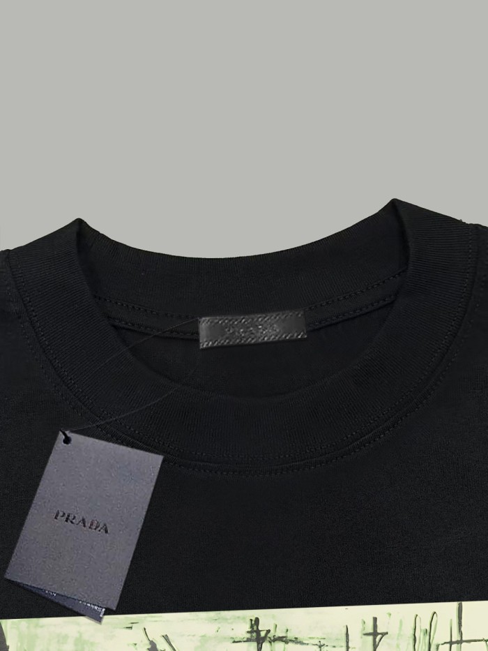 Prada Printed Jersey T-shirt