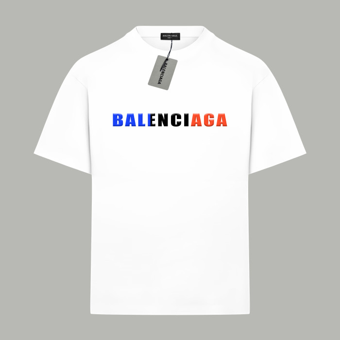 Balenciaga International Short Sleeve Cropped T-shirt
