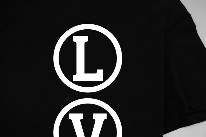 Louis Vuitton Pharrell & Nigo logo cotton short-sleeved T-shirt