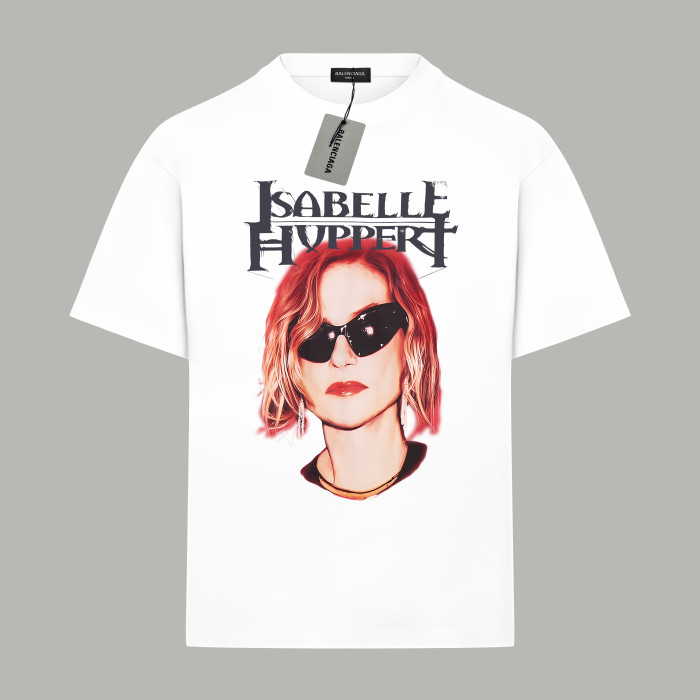 Balenciaga Isabelle Queen Cotton Short Sleeve T-Shirt