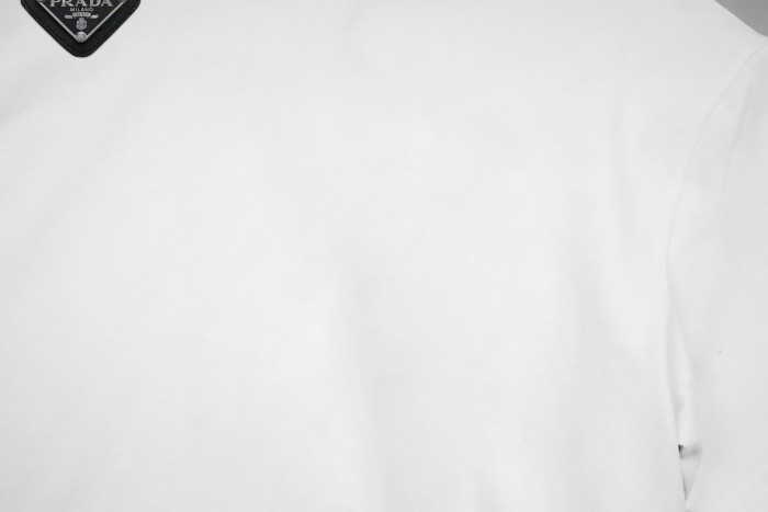 Prada triangle-logo Cotton T-shirt