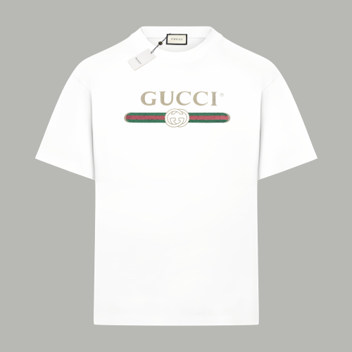 Gucci Washed Cotton Jersey Oversize T-Shirt