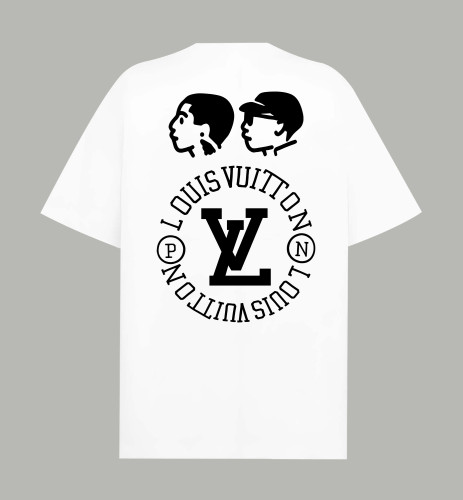 Louis Vuitton Pharrell & Nigo logo cotton short-sleeved T-shirt