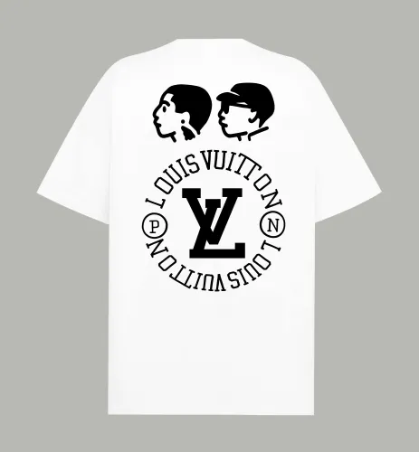Louis Vuitton Pharrell & Nigo logo cotton short-sleeved T-shirt