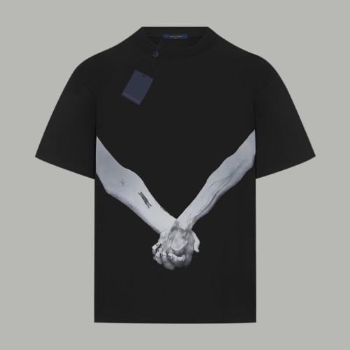 Louis Vuitton Rick Owens Jumbo Hands Graphic Print T-shirt