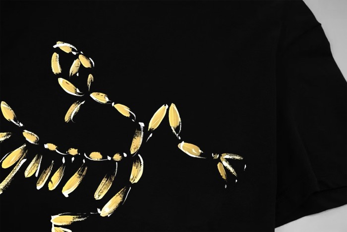Arc'teryx Ink Splash Logo T-Shirt In Cotton Jersey