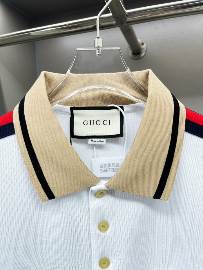 GUCCI Interlocking G Cotton Polo Shirt