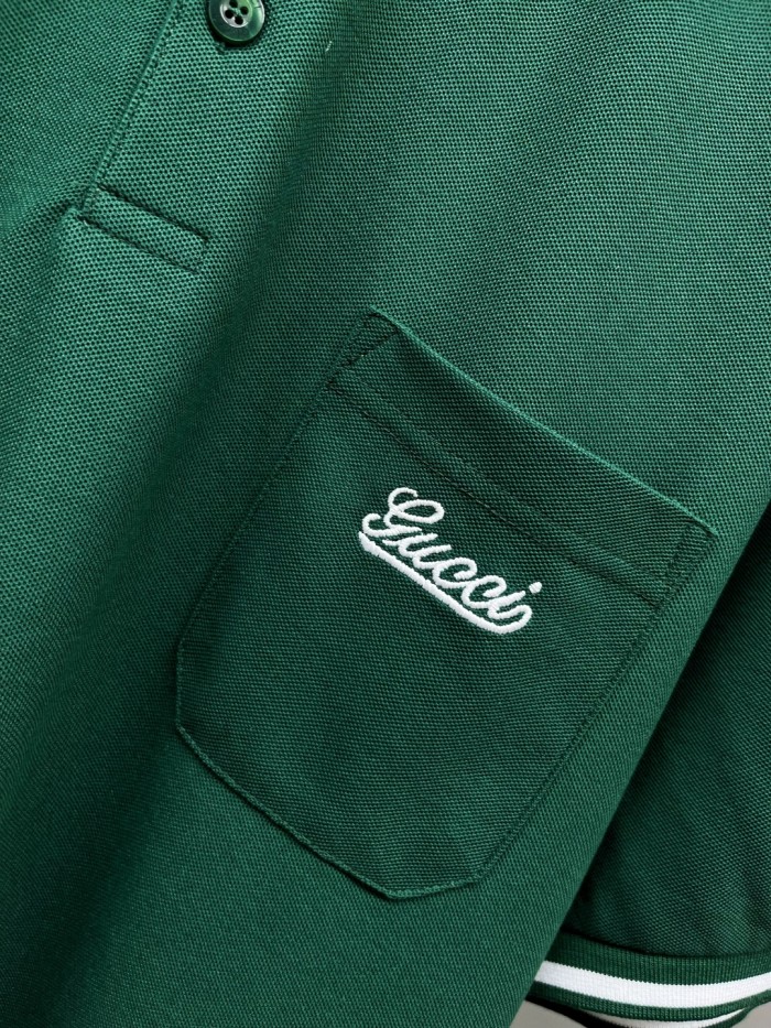 Gucci Cotton Piquet Polo Shirt