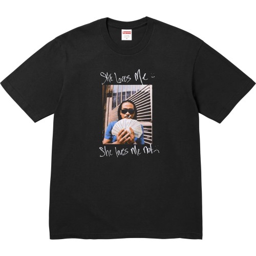 Sup Max B Tee, a photo of a rapper, short-sleeved T-shirt
