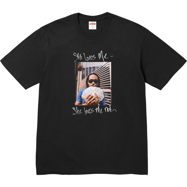 Sup Max B Tee, a photo of a rapper, short-sleeved T-shirt