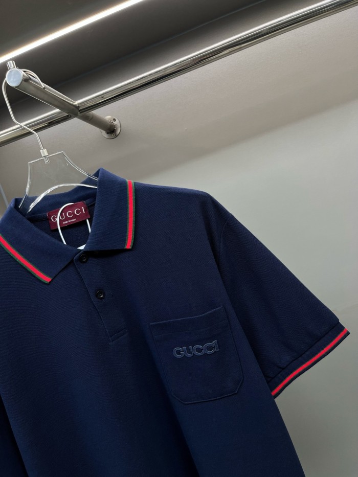 Gucci Cotton Piquet Polo Shirt