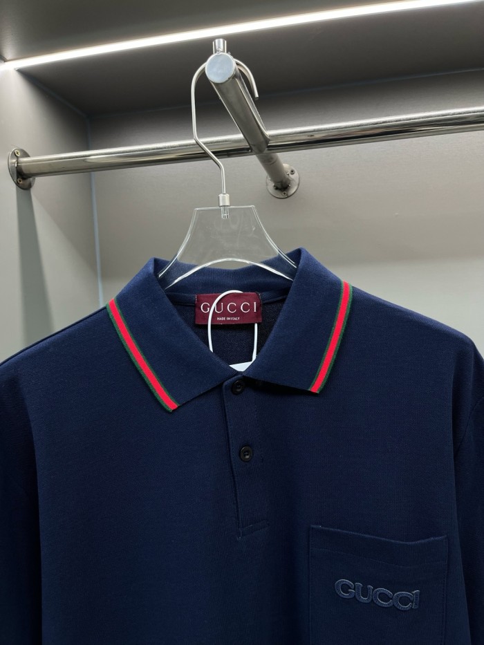 Gucci Cotton Piquet Polo Shirt