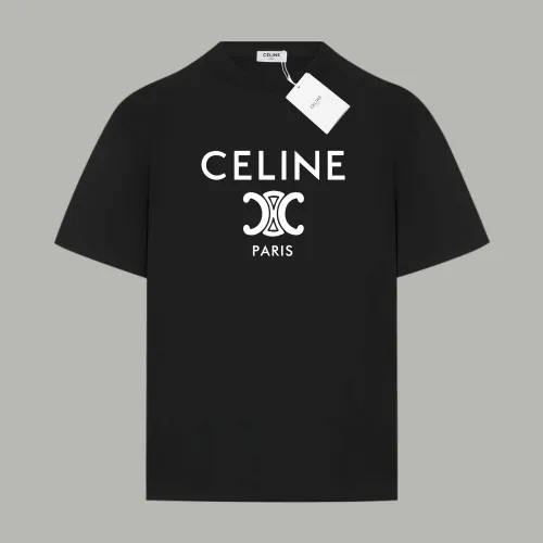 Celine Triomphe Logo Cotton Tee
