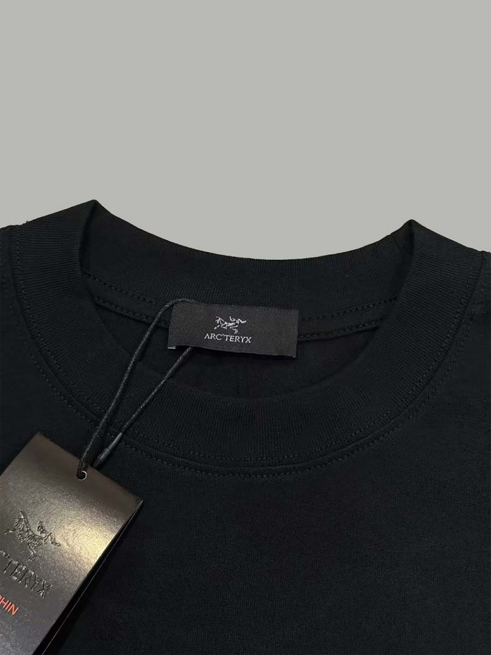 Arc'teryx Ink Splash Logo T-Shirt In Cotton Jersey