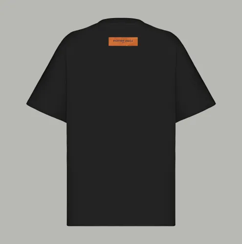 Louis Vuitton Logo Printed Cotton Short Sleeve T-Shirt