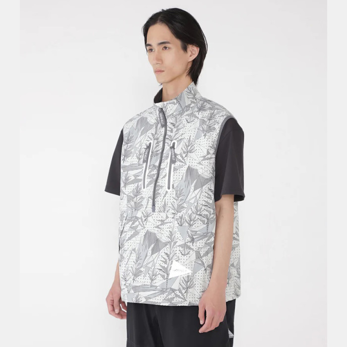 Gramicci x and wander Brushed Nylon Vest