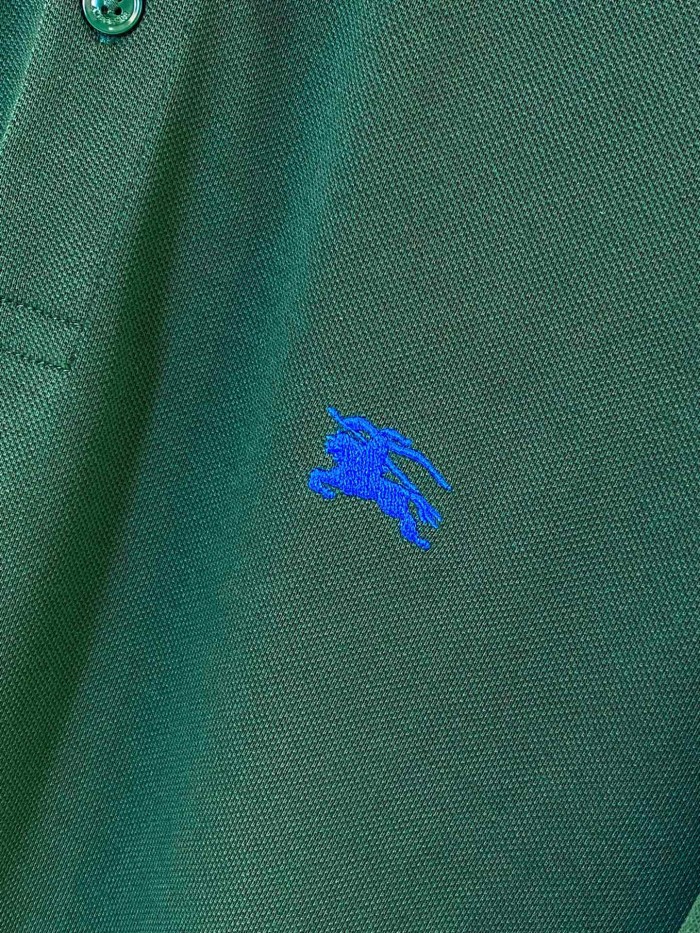 Burberry Men  Cotton Polo Shirt