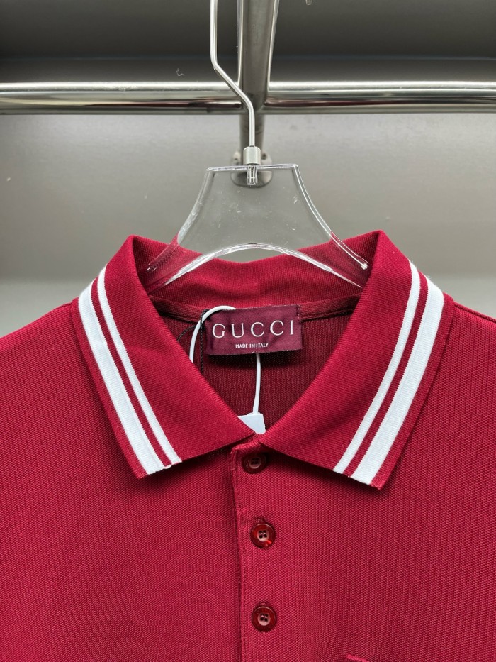 Gucci Cotton Piquet Polo Shirt