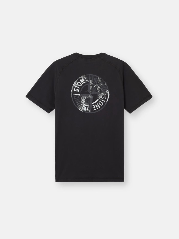 Stone Island 3M Reflective Logo short-sleeved T-shirt
