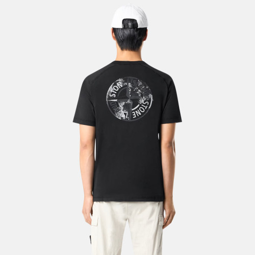 Stone Island 3M Reflective Logo short-sleeved T-shirt