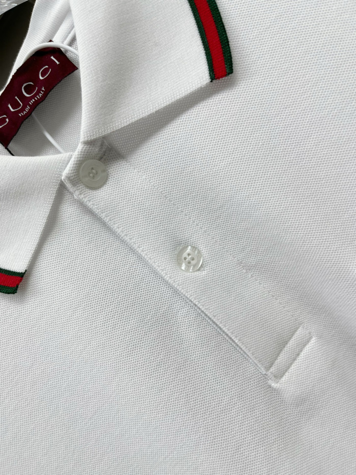 Gucci Cotton Piquet Polo Shirt