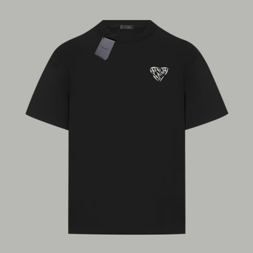 Prada Graffiti Logo Cotton Short-Sleeved T-Shirt