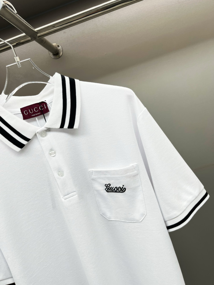 Gucci Cotton Piquet Polo Shirt