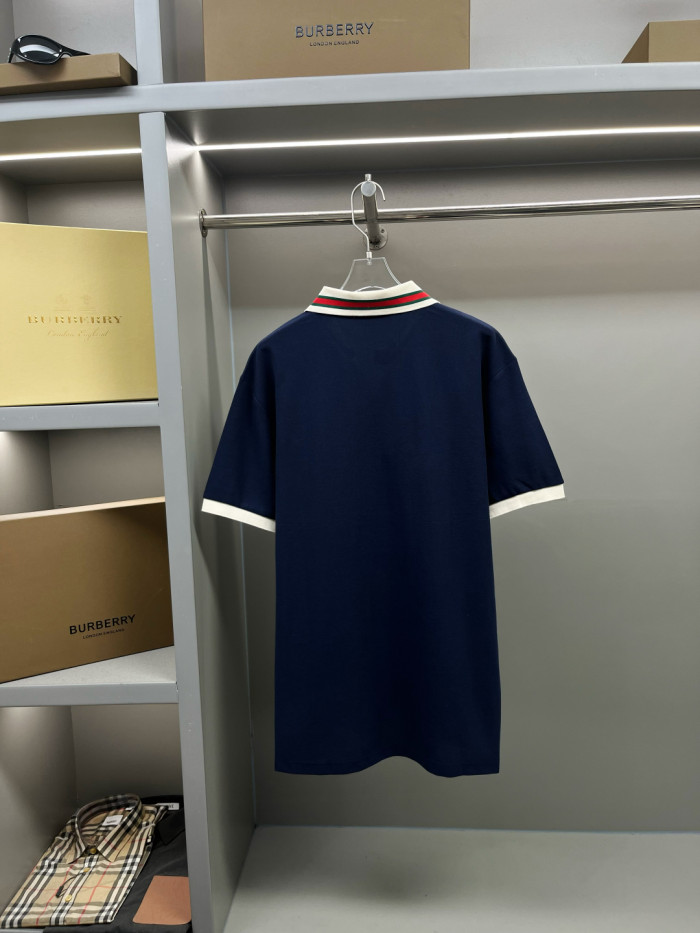 Gucci Logo Embroidery Polo Shirt