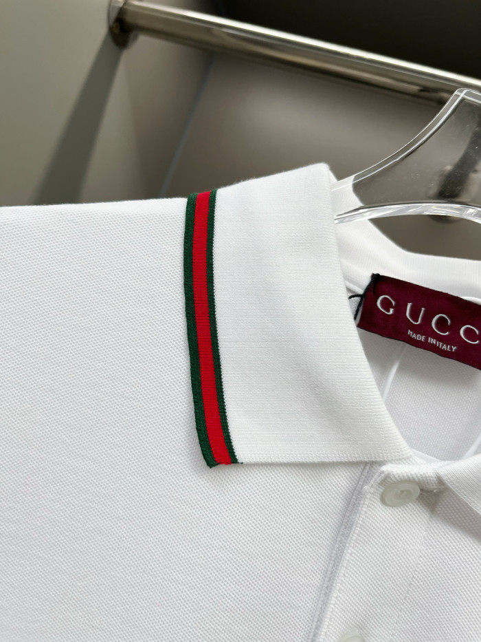Gucci Cotton Piquet Polo Shirt