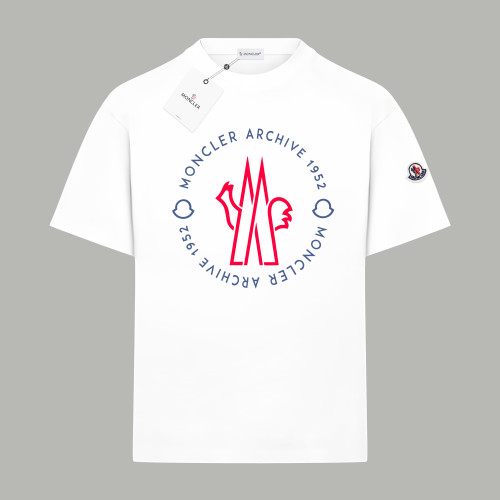Moncler Ring Logo Cotton Short Sleeve T-Shirt