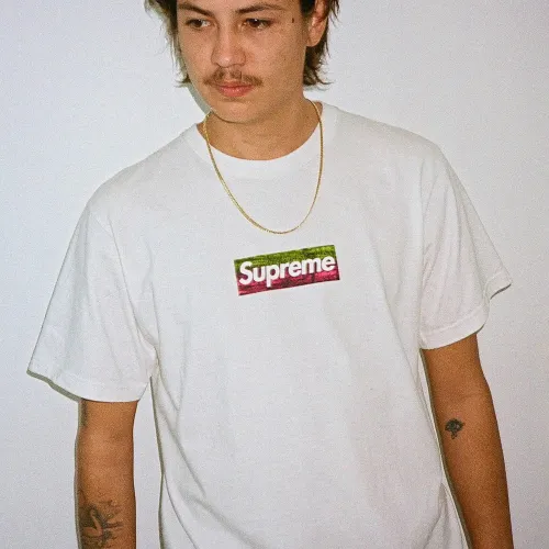 Sup Los Angeles Fire Relief Box Logo Tee