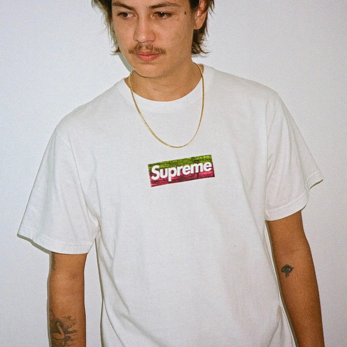 Sup Los Angeles Fire Relief Box Logo Tee