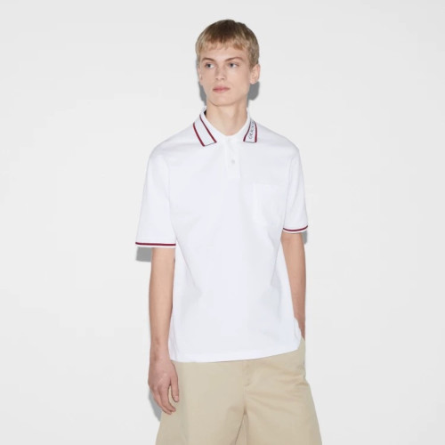 Gucci Cotton Piquet Polo Shirt