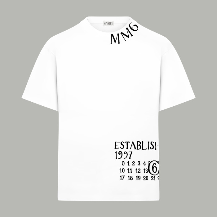 Maison Margiela Logo Cotton T-Shirt