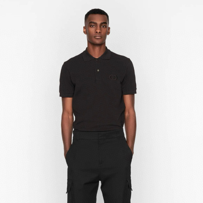 Dior Cotton Piqué Polo Shirt