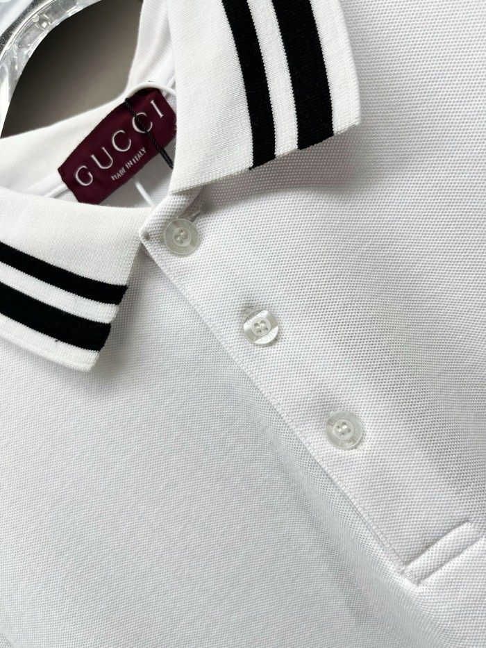 Gucci Cotton Piquet Polo Shirt