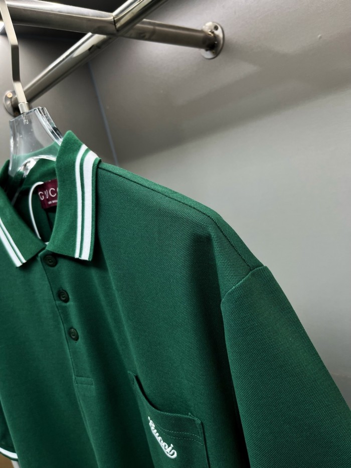 Gucci Cotton Piquet Polo Shirt