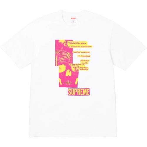 Sup Anatomy Tee Bone Print Short Sleeve