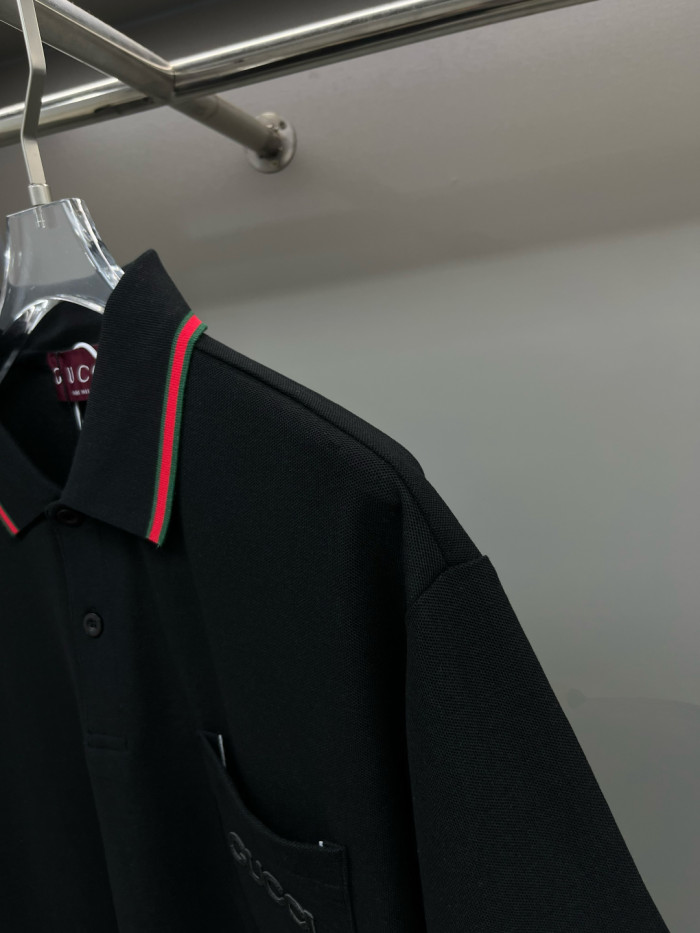 Gucci Cotton Piquet Polo Shirt