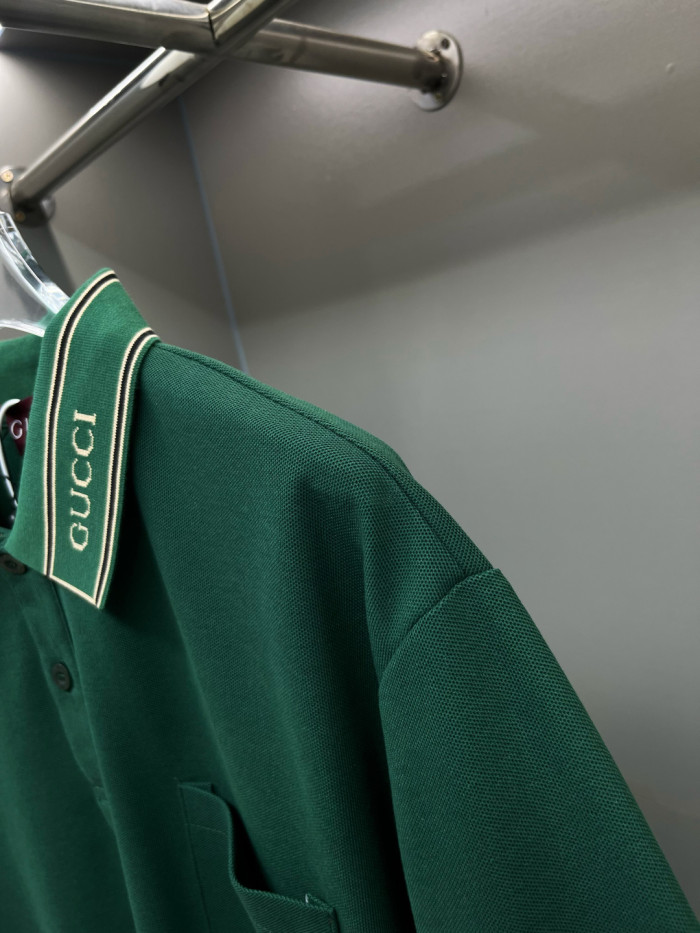Gucci Cotton Piquet Polo Shirt