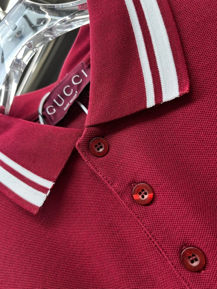 Gucci Cotton Piquet Polo Shirt