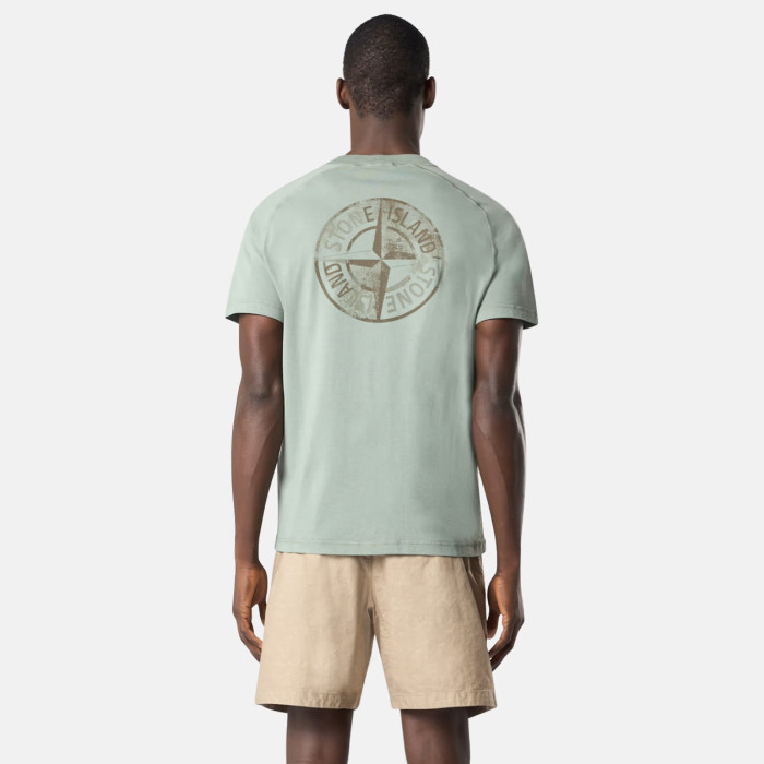 Stone Island 3M Reflective Logo short-sleeved T-shirt