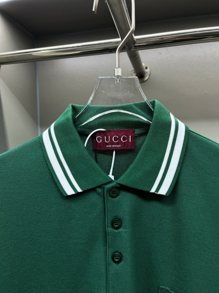 Gucci Cotton Piquet Polo Shirt