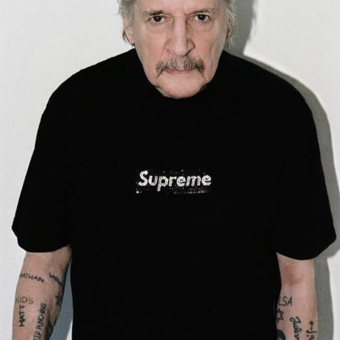 Supreme Swarovski Box Logo Tee